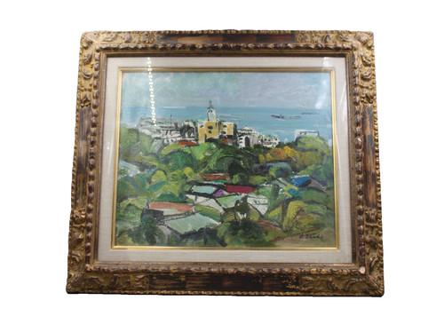 Quadro olio dell artista - ad, dell'artista