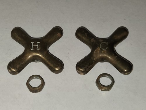 Maniglie rubinetto ottone