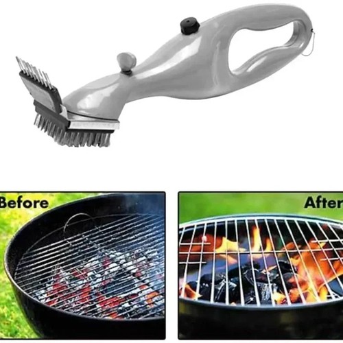 Spazzola pulizia barbecue - spazzola,