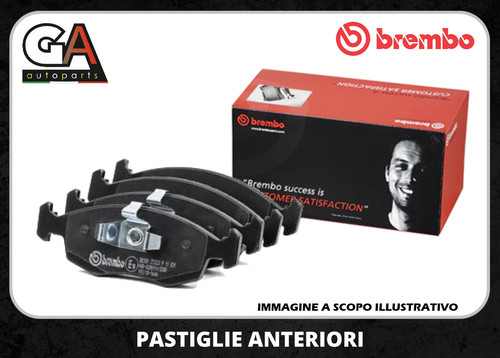 Pastiglie freno anteriori - pastiglie,
