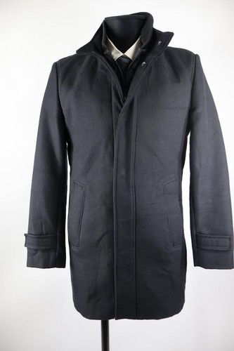 Cappotto nero zara man - nero,