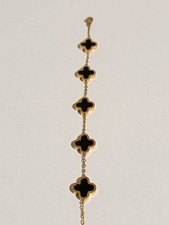 Bracciale Trifoglio Placcato