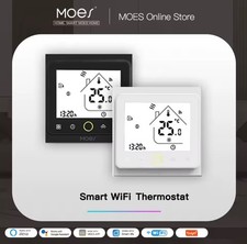 Termostato WiFi Smart per Caldaia a Gas Acqua 3A Alexa Google Home Tuya MOES