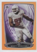 2014 Bowman Rookies Orange Foil /299 Scott Crichton #3 RC