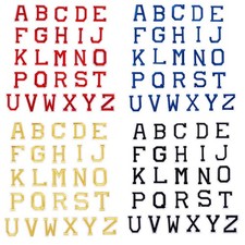 Zasiene Patch di Lettere 104