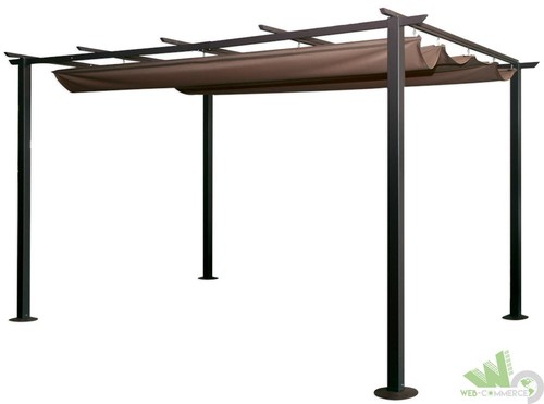 Gazebo pergola acciaio - gazebo,