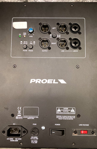 Amplificatore sub - x, sub"