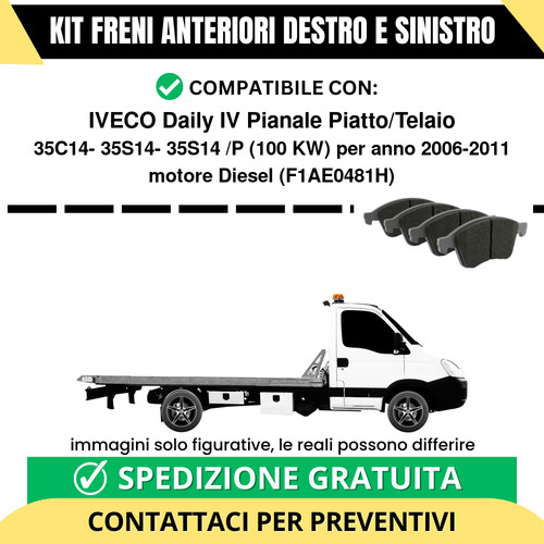Pastiglie freno anteriori per - freno,