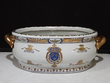 Vintage Porcelain Fleur De Lis