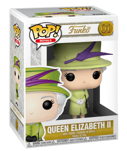 Funko pop queen elizabeth - queen, ii