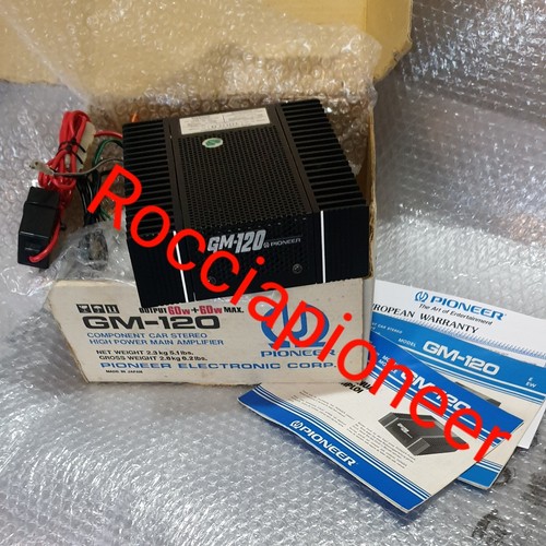 Pioneer amplificatore 120 - pioneer, gm-120