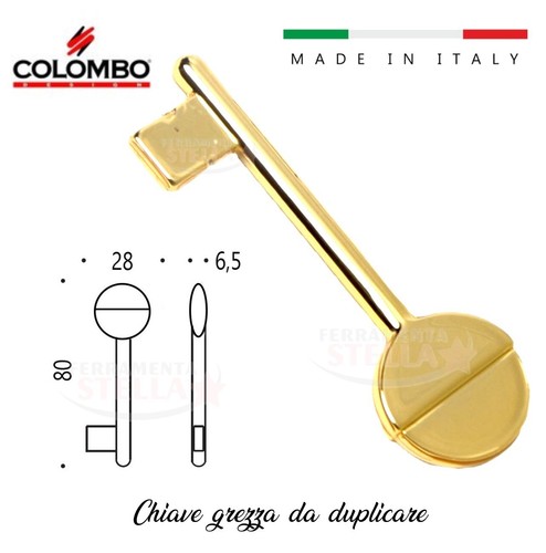 Chiave vergine duplicabile - chiave,