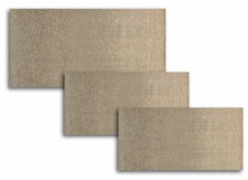 Tris camera da letto scendiletto 3 tappeti ciniglia classico tinta unita tortora