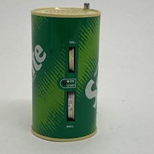 RADIO LATTINA AM FM VINTAGE BEVETE SPRITE MARCHIO REG.Coca-Cola MADE IN ITALY
