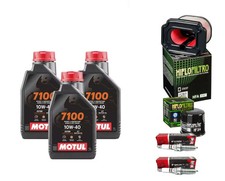 KIT TAGLIANDO MOTUL 7100 10W40 FILTRO OLIO ARIA CANDELE YAMAHA XSR 700 2016 2020