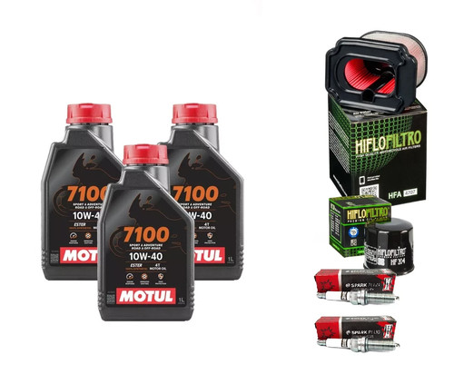 Kit tagliando motul 7100 10w40 - kit,
