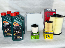 KIT TAGLIANDO C-MAX II FORD FOCUS III KUGA FIESTA 1.5 TDCI CASTROL 0W30 + FILTRI