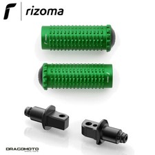 SUZUKI GSR 750 2010-2015 Pedane Extreme RIZOMA PE631V PE693B Verde passeggero