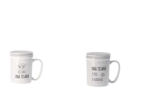 Tisaniera ceramica con - tisaniera,