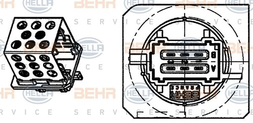 6450nx centralina ventola - 6450nx,