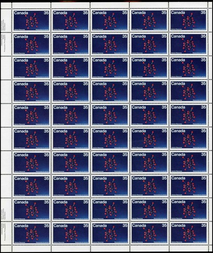 Canada stamp sheet - stamp,