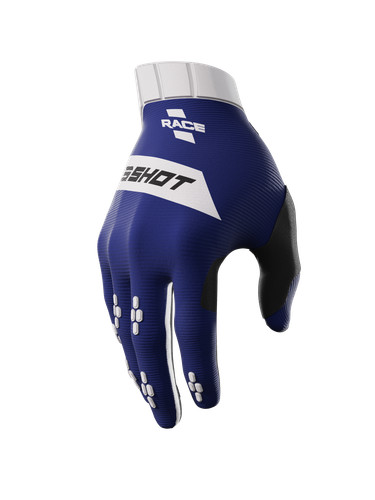 Guanti moto shot race blue - moto,