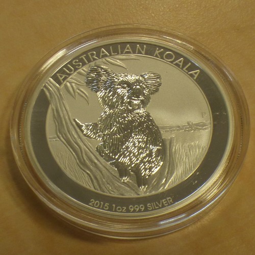 Australia koala 2015 silver - 1$,
