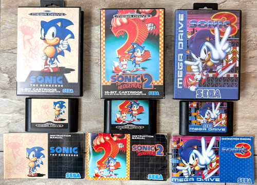 Gioco sega mega drive - drive, sonic