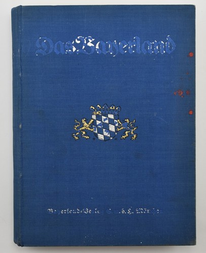 German book das bayerland - german,