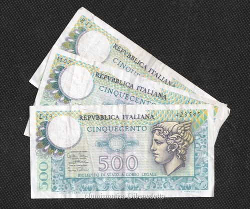 Repubblica italiana 500 - -,