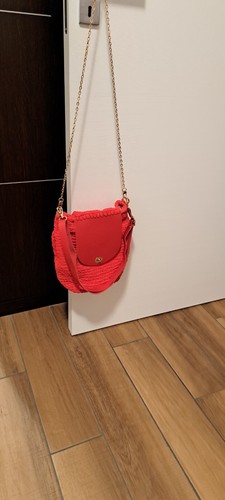Borsa rossa ciniglia - borsa, in