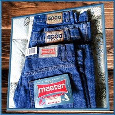 Jeans in Denim Blu Comodi e