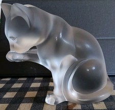 LALIQUE gattino In Vetro