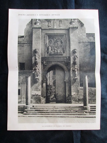 Siviglia cattedrale porta - cattedrale, e