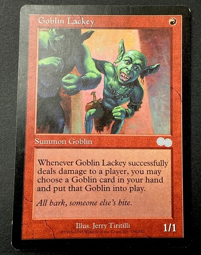 Goblin lackey urza saga - lackey,