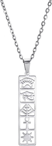 Collana con ciondolo - con,