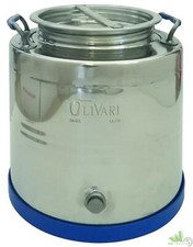 CONTENITORE BIDONE FUSTO OLIO