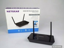 Modem Router NETGEAR N300 WiFi DSL  completo di tutti gli accessori