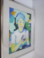 vecchio quadro dipinto a mano
