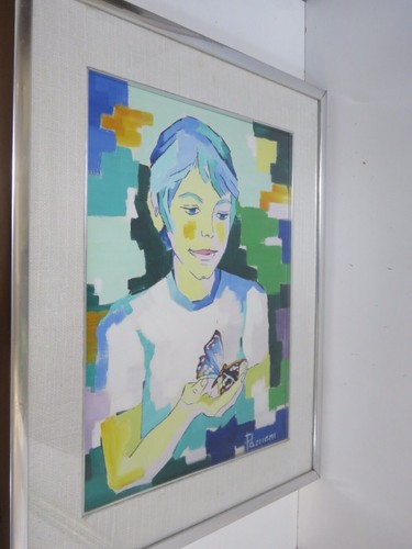 Vecchio quadro dipinto mano - dipinto,