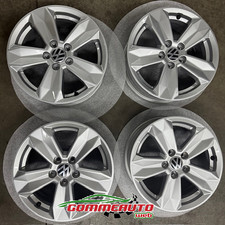 4 CERCHI IN LEGA 15 ORIGINALI VW POLO 6.0X15 5X100 SILVER