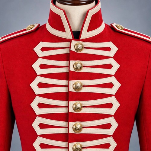 Giacca doppia militare - , rossa