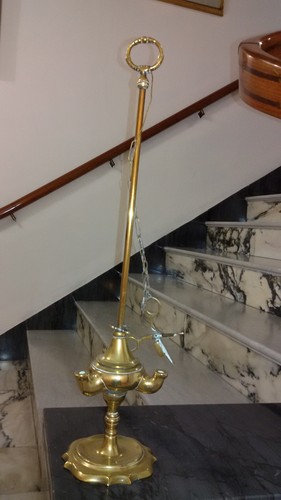 Antica lucerna lume olio - antica,