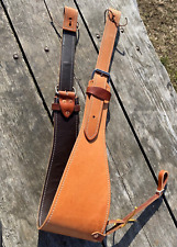 Heavy duty 6,25" marrone chiaro imbracatura pelle completa fianco/posteriore cinch made in USA
