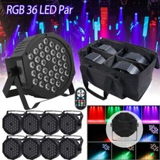 8x 80W LED Par Faretto RGB 36