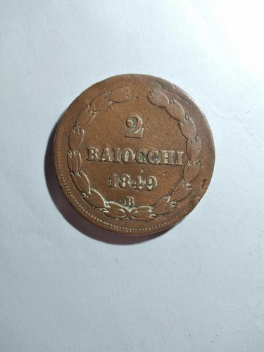 Baiocchi 1849 rame gr18 09 - 2, gr18,09