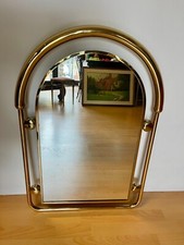 Specchio vintage in ottone