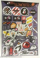 Kit adesivi sticker - st062, one