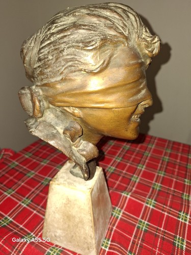 Scultura statuetta bronzo - bronzo, dea