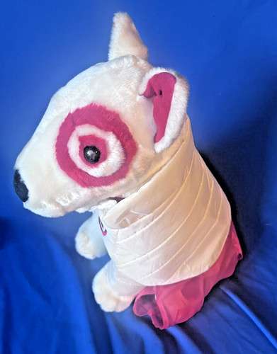 Peluche bullseye dog target - dog,